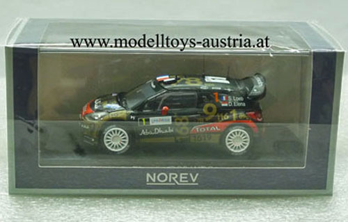 Citroen DS3 WRC 2013 Rally Frankreich LOEB / ELENA 1:43 Norev