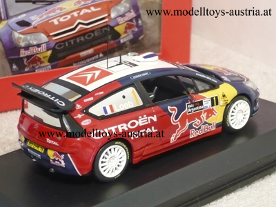 Citroen C4 WRC 2008 RED BULL Rally Argentinien LOEB / ELENA 1:43