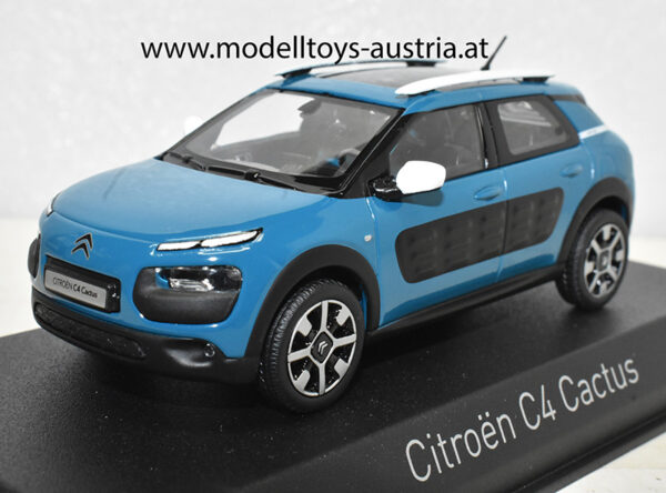 Citroën C4 Cactus 2016 baltic blau 1:43