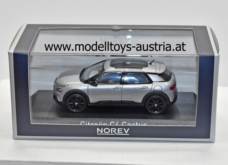 Citroen C4 Cactus 2018 grau / schwarz 1:43