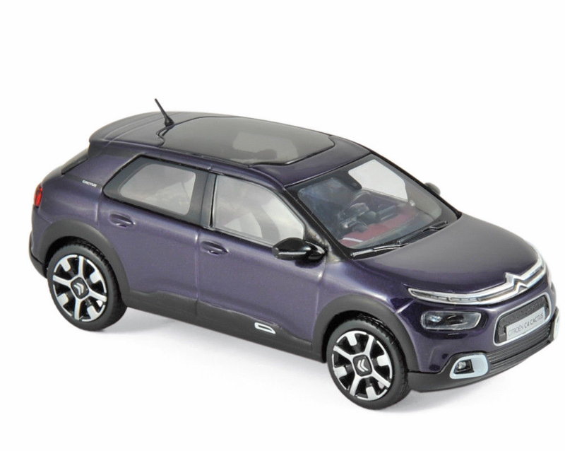Citroen C4 Cactus 2018 purble / weiss 1:43