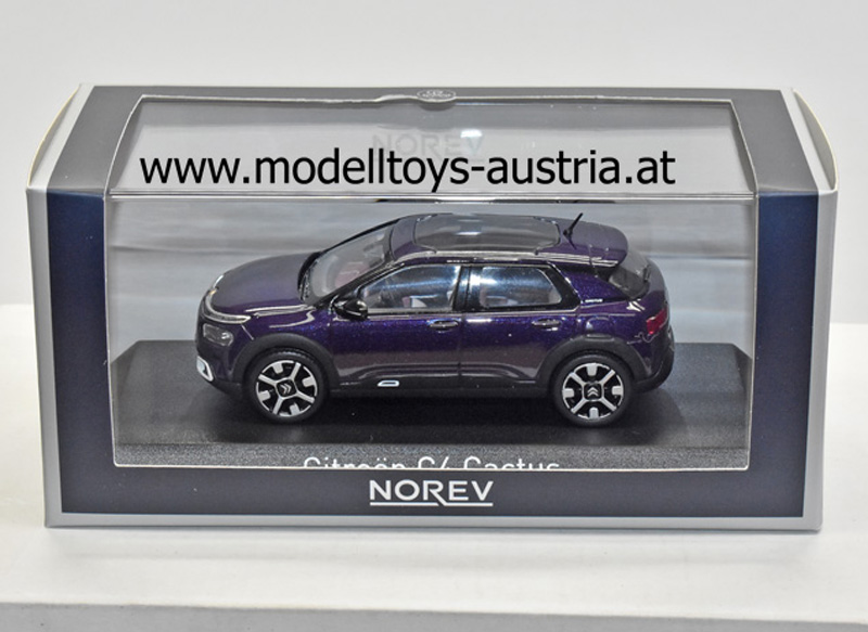 Citroen C4 Cactus 2018 purble / weiss 1:43