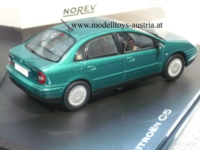 Citroen C5 Limousine 2001 - 2004 grün metallik 1:43