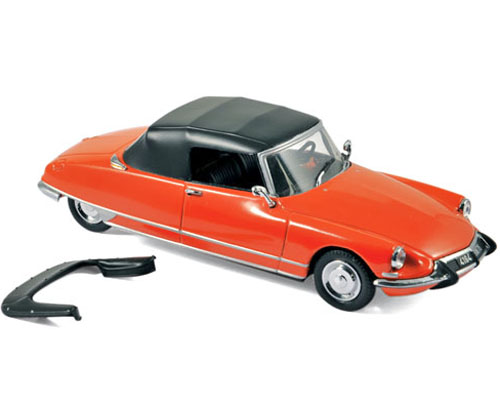 Citroen DS19 DS 19 Cabrio 1965 coral rot 1:43