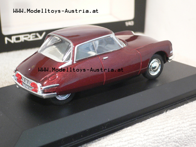 Citroen DS19 DS 19 Coupe Ricou 1959 rot metallik 1:43