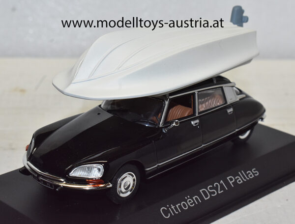 Citroen DS21 DS 21 Pallas 1972 mit Boot am Dach 1:43