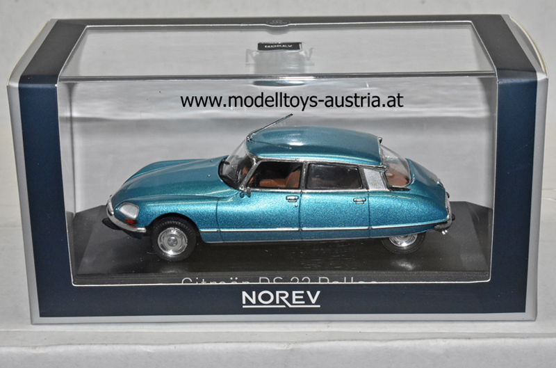 Citroen DS23 DS 23 Pallas 1974 blau metallik 1:43