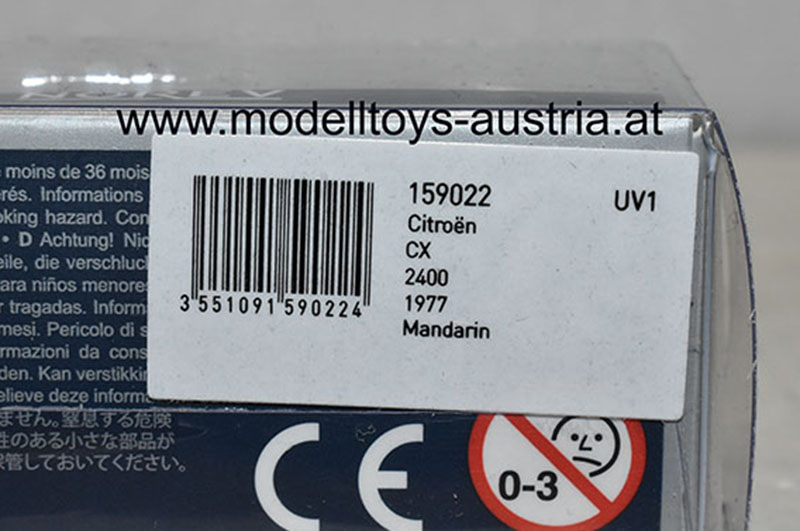 Citroen CX 2000 CX2000 1975 orange 1:87 H0