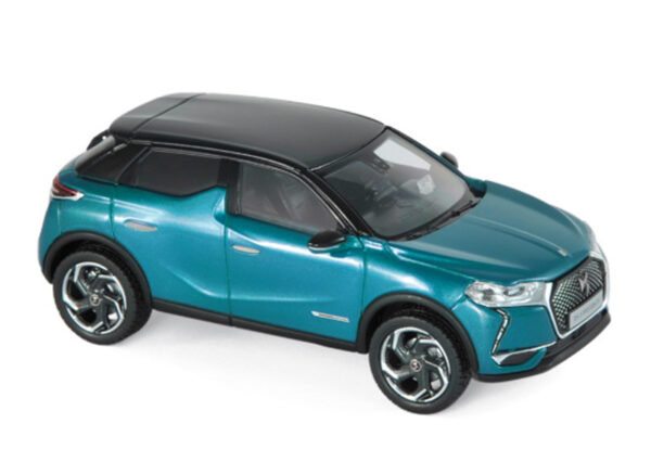 Citroen DS3 DS 3 Crossback 2019 türkisblau / schwarz 1:43