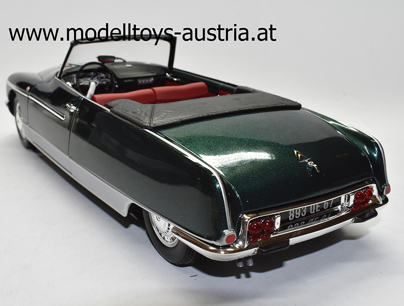 Citroen DS21 DS 21 Cabrio CHAPRON Palm Beach 1968 grün metallik 1:18
