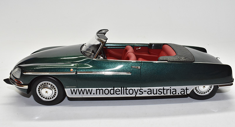 Citroen DS21 DS 21 Cabrio CHAPRON Palm Beach 1968 grün metallik 1:18