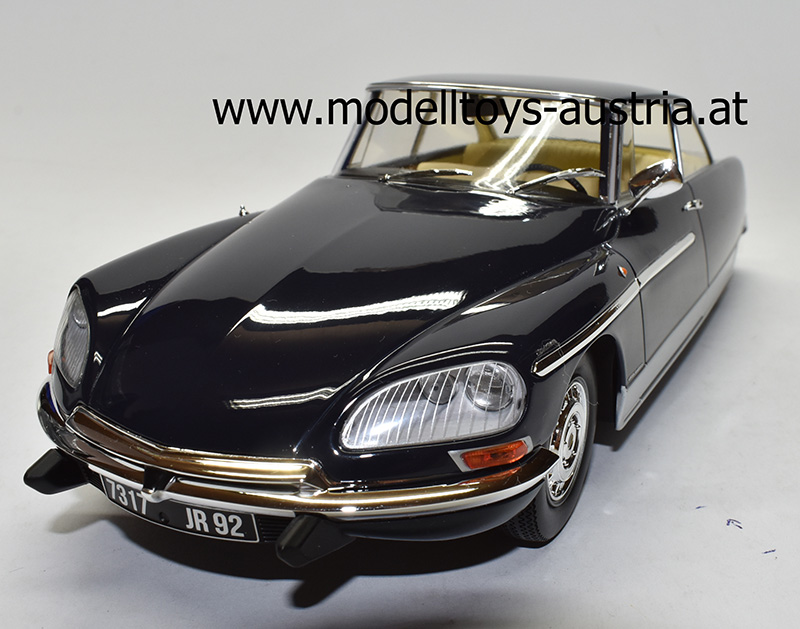 Citroen DS21 DS 21 Coupe CHAPRON Le Leman 1968 blau metallik 1:18