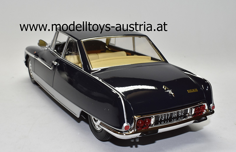 Citroen DS21 DS 21 Coupe CHAPRON Le Leman 1968 blau metallik 1:18