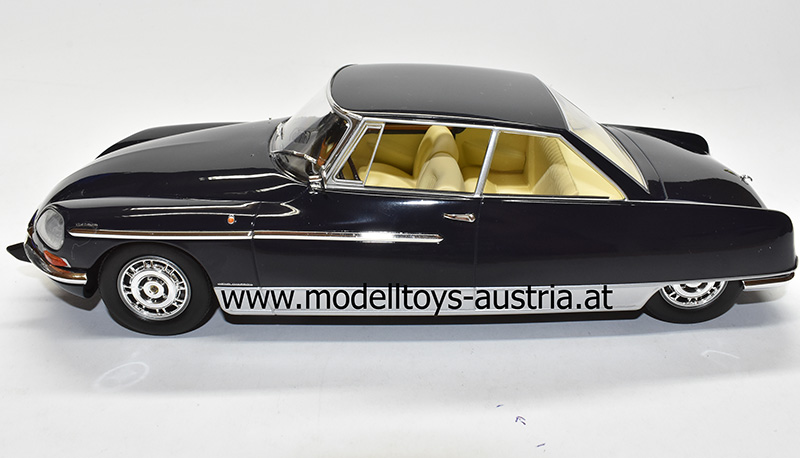 Citroen DS21 DS 21 Coupe CHAPRON Le Leman 1968 blau metallik 1:18