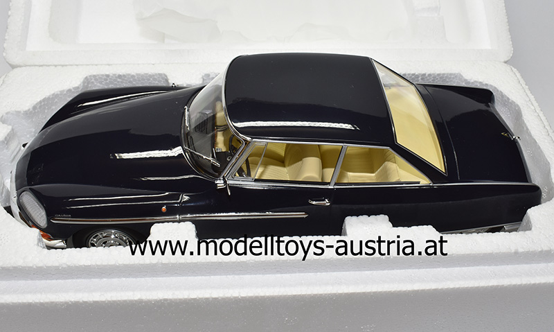 Citroen DS21 DS 21 Coupe CHAPRON Le Leman 1968 blau metallik 1:18