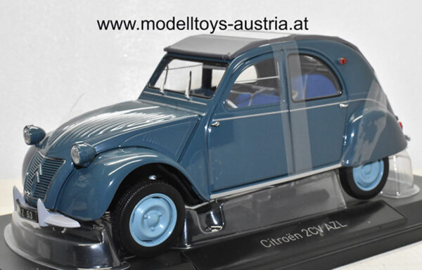 Citroen 2CV 2 CV AZL 1959 blau 1:18