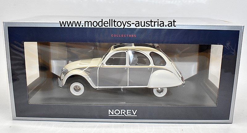 Citroen 2CV 2 CV Dolly 1985 weiss / grau 1:18