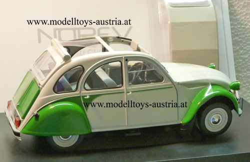 Citroen 2CV 2 CV DOLLY 1985 weiss / grün 1:18