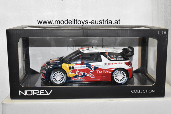 Citroen DS3 WRC 2012 Rally Frankreich Loeb / Elena Weltmeister 1:18