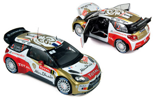 Citroen DS3 WRC 2013 RED BULL Rally Sieger Monte Carlo LOEB / ELENA 1:18