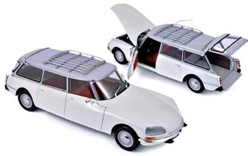 Citroen DS21 DS 21 Kombi Break 1970 weiss / grau 1:18