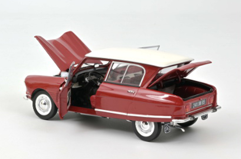 Citroen Ami 6 Club 1968 Corsaire rot 1:18