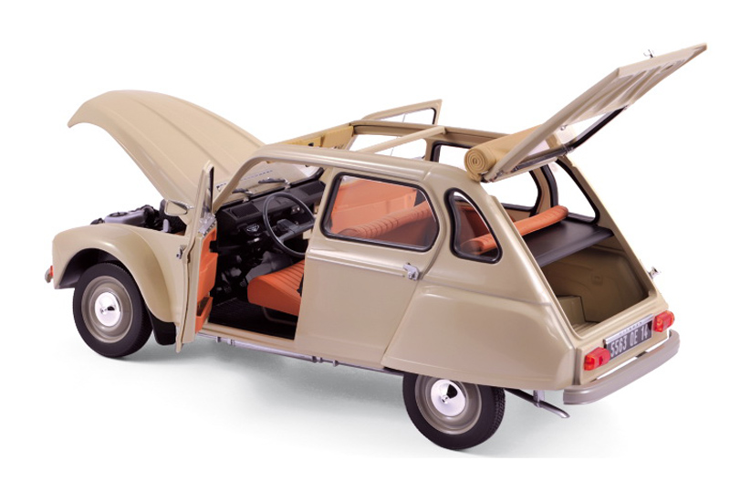 Citroen Dyane 6 1970 beige 1:18