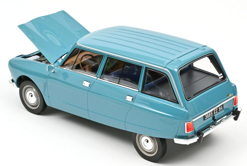 Citroen Ami 8 Break Kombi 1975 Petrel blau 1:18