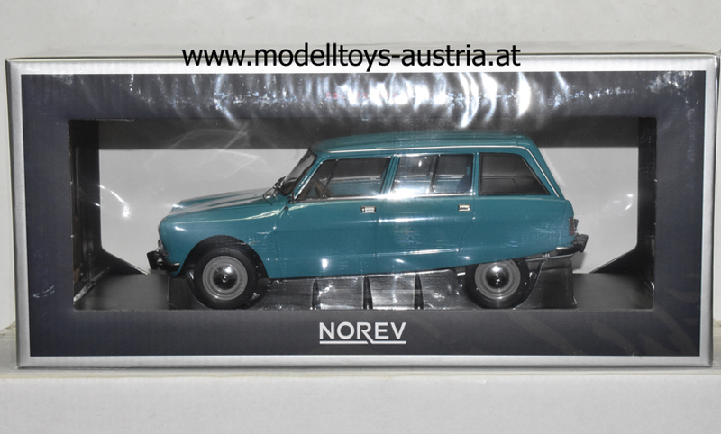 Citroen Ami 8 Break Kombi 1975 Petrel blau 1:18