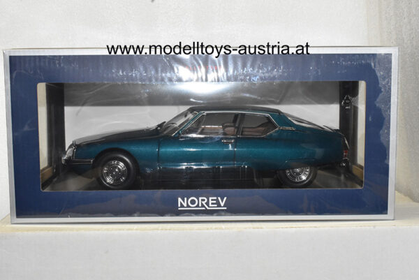 Citroen SM Coupe 1972 türkis 1:18