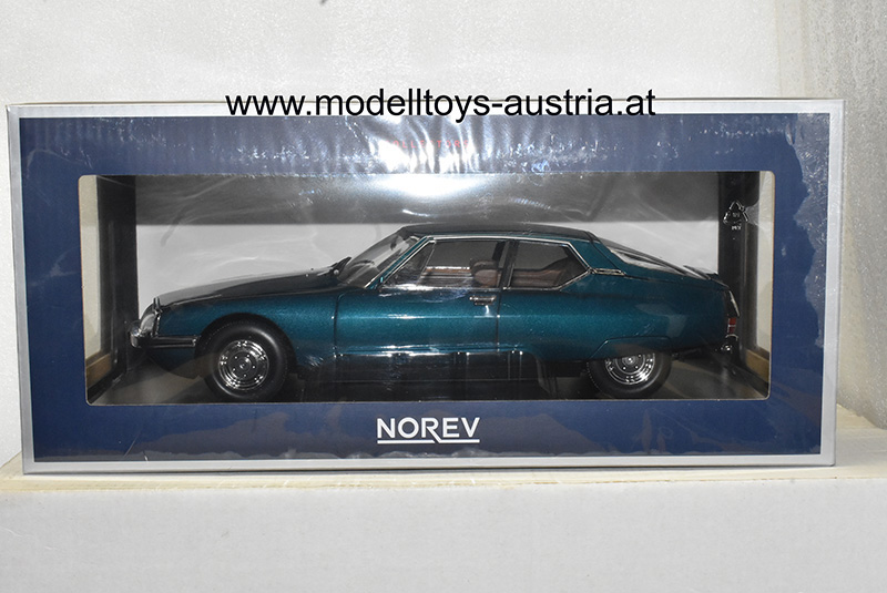 Citroen SM Coupe 1972 türkis 1:18