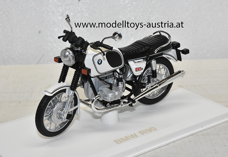 BMW R90/6 1973 weiss 1:18
