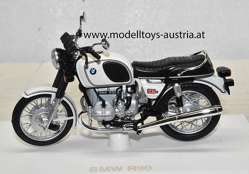 BMW R90/6 1973 weiss 1:18