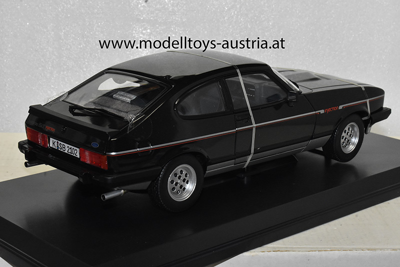 Ford Capri III 2.8 Injection 1983 schwarz 1:18