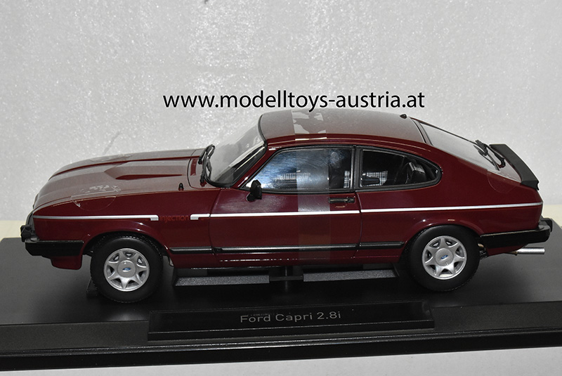 Ford Capri III 2.8 Injection 1982 dunkel rot 1:18