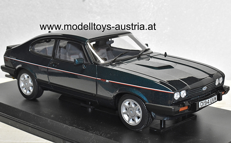 Ford Capri III 2.8 Injection 1986 Brooklands grün metallik 1:18