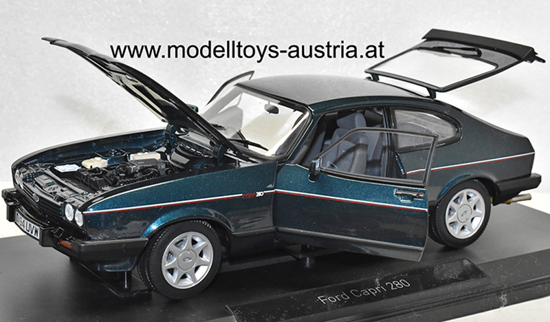 Ford Capri III 2.8 Injection 1986 Brooklands grün metallik 1:18
