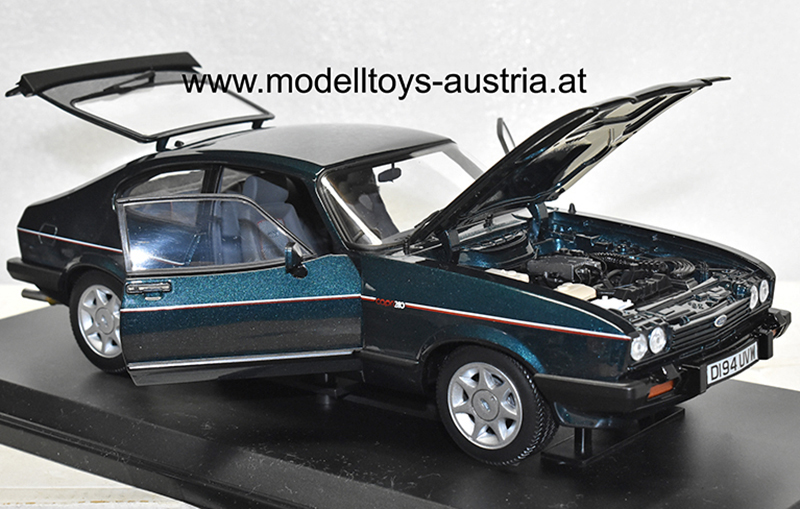 Ford Capri III 2.8 Injection 1986 Brooklands grün metallik 1:18