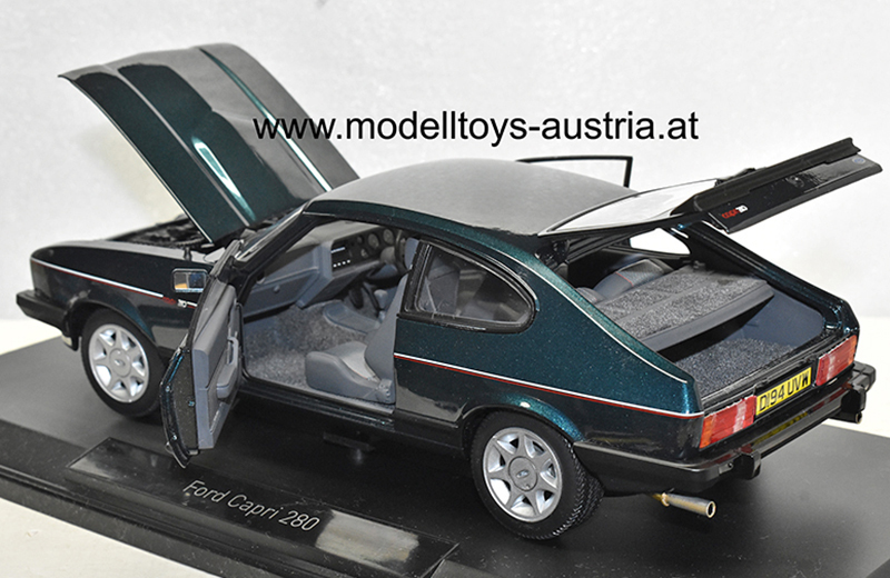 Ford Capri III 2.8 Injection 1986 Brooklands grün metallik 1:18