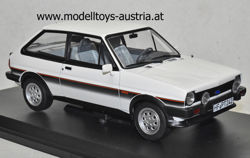 Ford Fiesta I XR2 1981 weiss 1:18 Norev