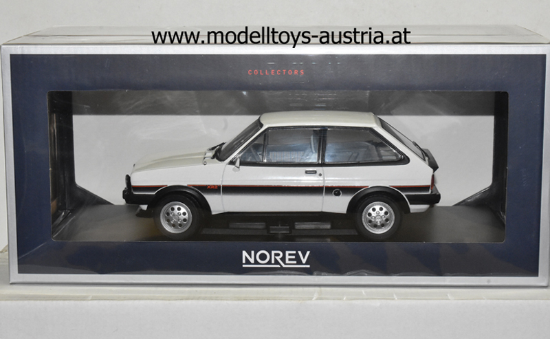 Ford Fiesta I XR2 1981 weiss 1:18 Norev