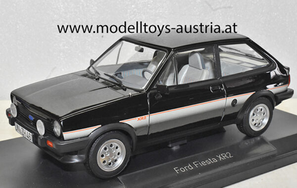 Ford Fiesta I XR2 1981 schwarz 1:18