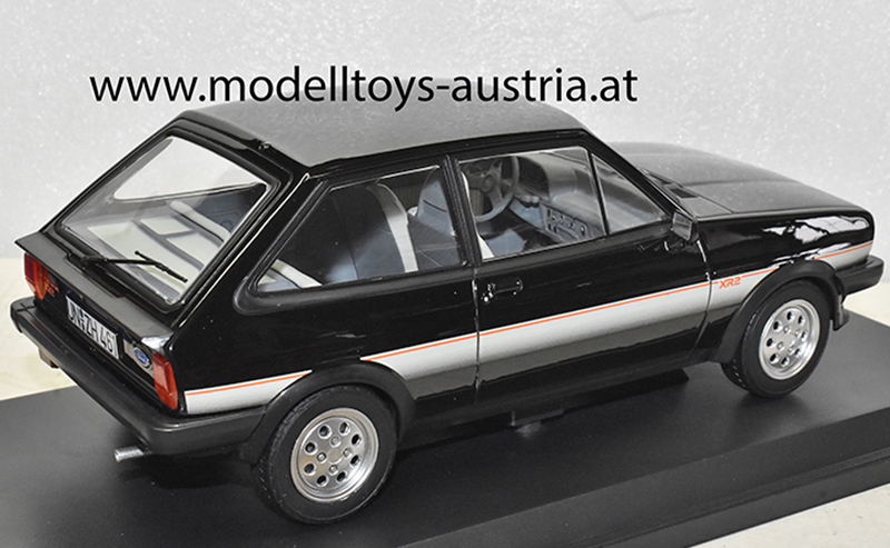 Ford Fiesta I XR2 1981 schwarz 1:18