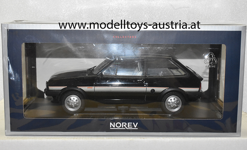 Ford Fiesta I XR2 1981 schwarz 1:18