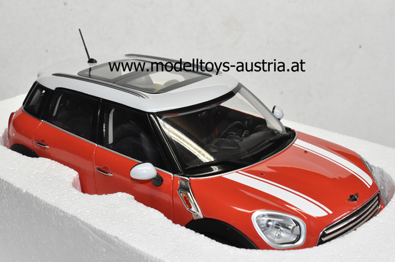 New Mini Cooper S Countryman 2010 rot 1:18