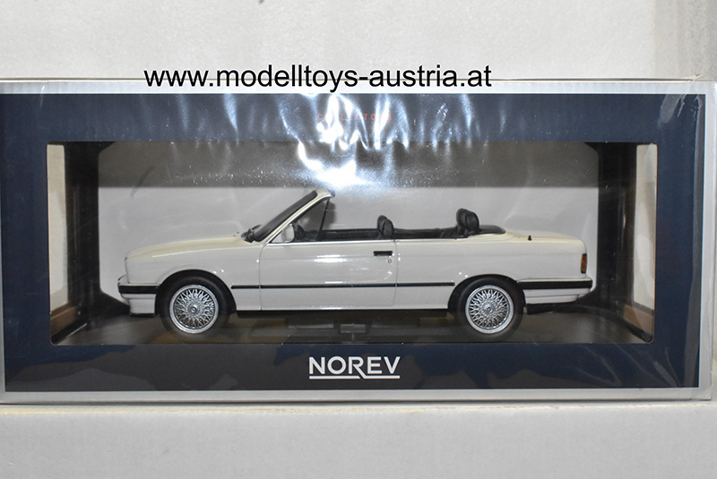 BMW E30 Cabrio 325i 1991 weiss 1:18