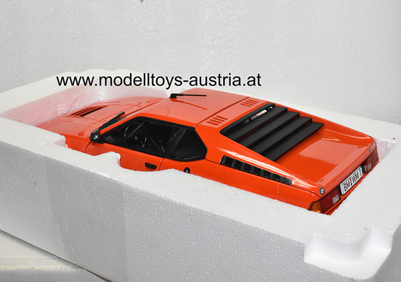 BMW E26 M1 1978 orange 1:18