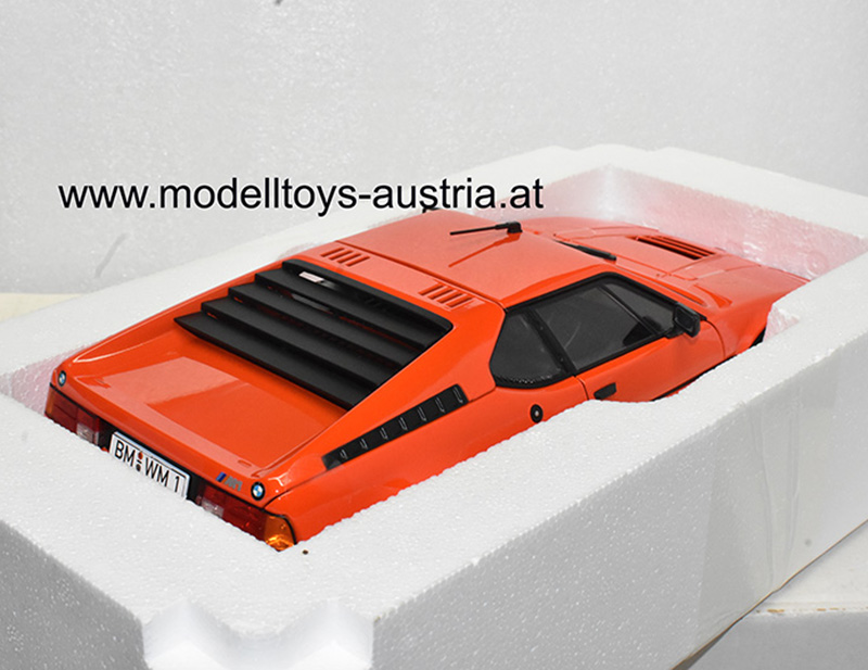 BMW E26 M1 1978 orange 1:18