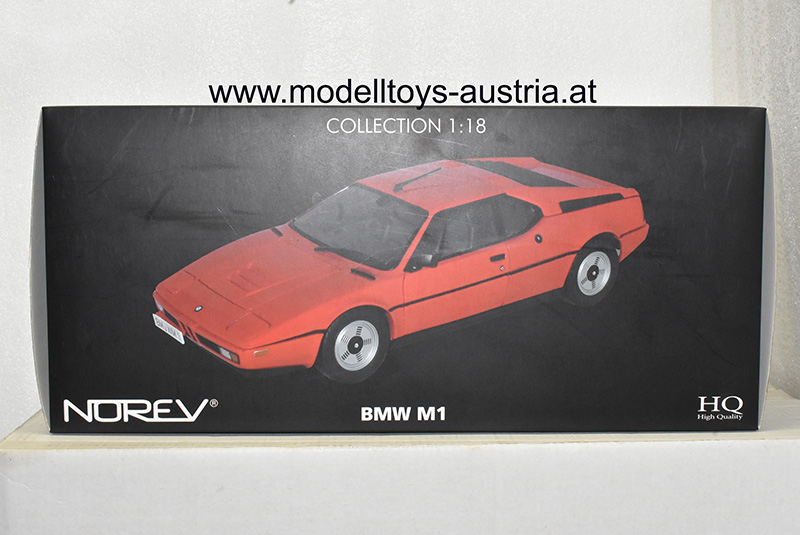 BMW E26 M1 1978 orange 1:18