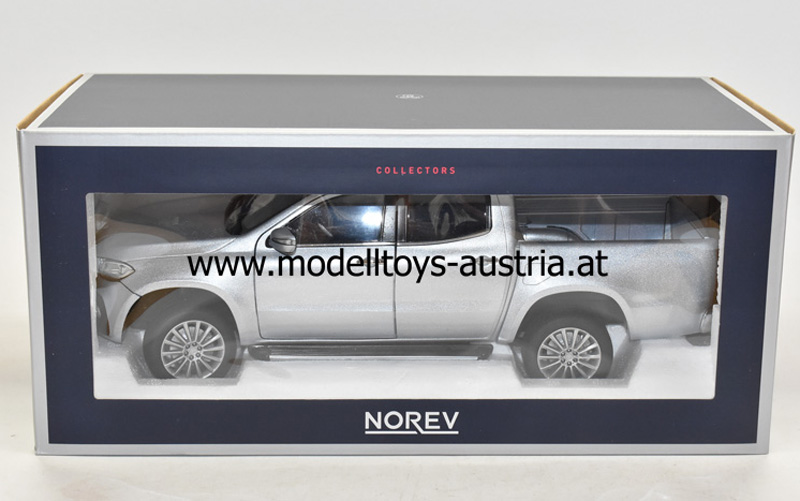 Mercedes Benz 470 X Klasse Pick up 2017 silber metallik 1:18